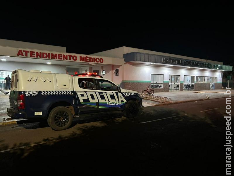 Colisão em cruzamento deixa motociclista ferido na Vila Prateada, em Maracaju