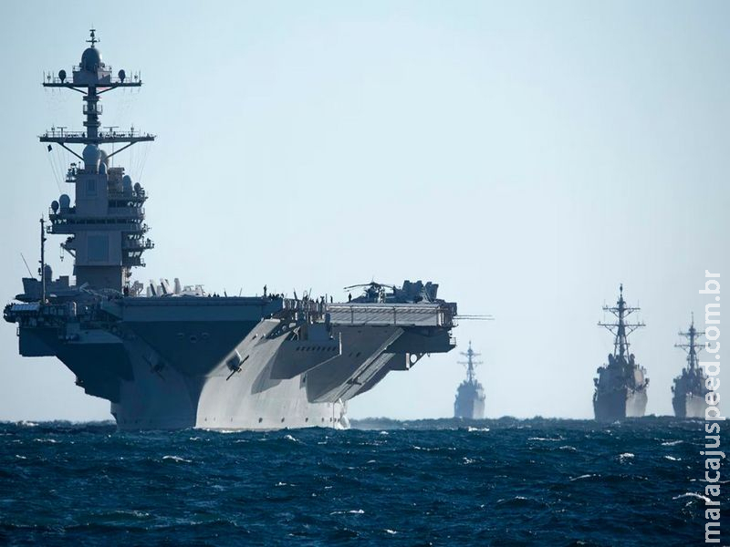 Combate ao tráfico: Trump envia o maior porta-aviões do mundo ao Caribe em ação militar Combate ao tráfico: Trump envia o maior porta-aviões do mundo ao Caribe em ação militar