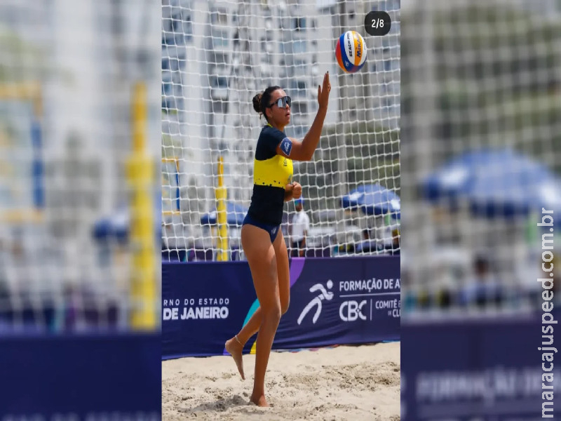 De virada no tie-break, Ana Bia (MS) e Julhia (ES) vencem etapa do Brasileiro Sub 21 no RJ De virada no tie-break, Ana Bia (MS) e Julhia (ES) vencem etapa do Brasileiro Sub 21 no RJ