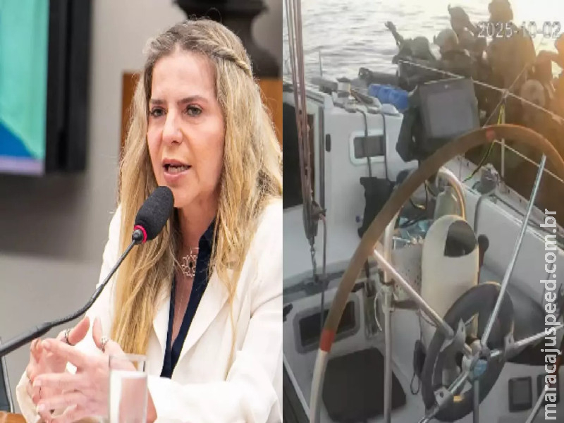 Deputada Luiziane e brasileiros são apreendidos por Marinha de Israel, diz Hugo Motta Deputada Luiziane e brasileiros são apreendidos por Marinha de Israel, diz Hugo Motta
