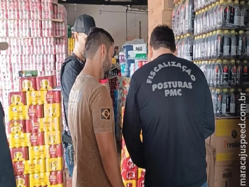 Fiscalização apreendeu 800 garrafas de bebidas irregulares em Corumbá