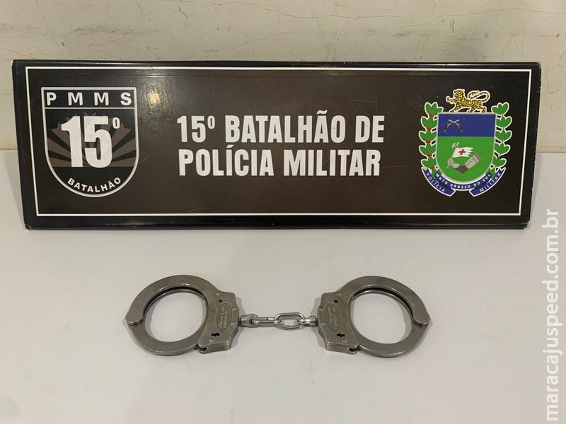 Foragido da Justiça com 44 passagens pela polícia é preso em Maracaju