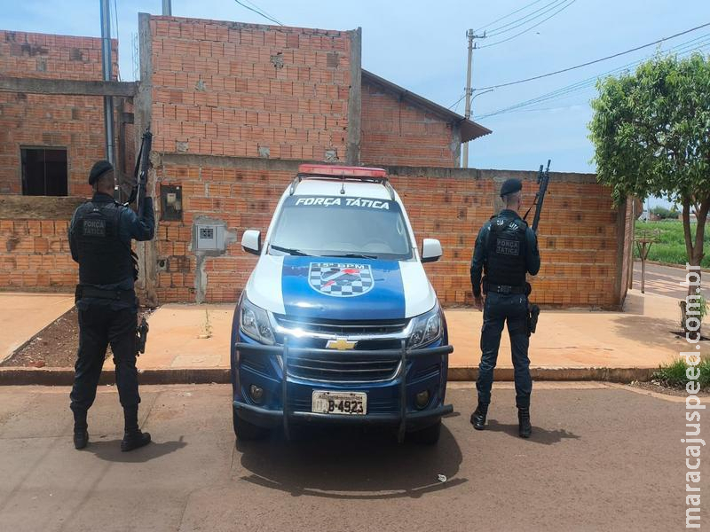 Força Tática prende três foragidos da Justiça em um único dia em Maracaju Força Tática prende três foragidos da Justiça em um único dia em Maracaju