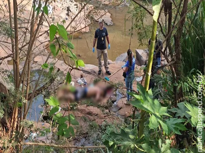 Homem com tornozeleira eletrônica é encontrado morto dentro de córrego em MS