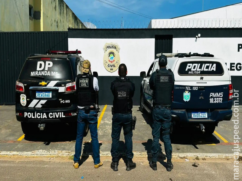 Homem de 46 anos é preso em flagrante em Miranda suspeito de estupro durante madrugada Homem de 46 anos é preso em flagrante em Miranda suspeito de estupro durante madrugada
