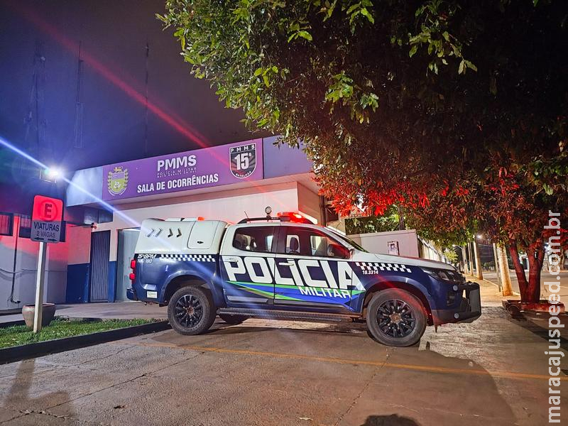 Homem é preso em Maracaju após agredir companheira com 'mata-leão' e tapas no rosto
