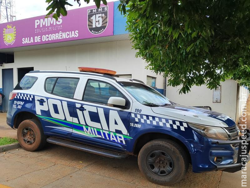 Homem é preso em Maracaju após ameaçar ex-companheira de morte na frente da polícia: "Vou matar você" Homem é preso em Maracaju após ameaçar ex-companheira de morte na frente da polícia: "Vou matar você"