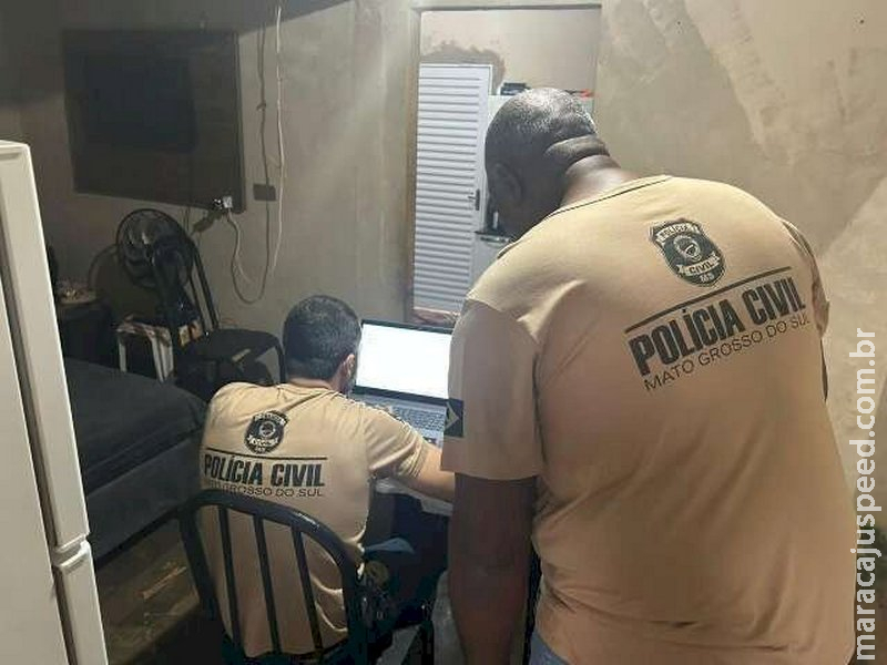 Homem é preso em MS por armazenar imagens de estupro de crianças na internet