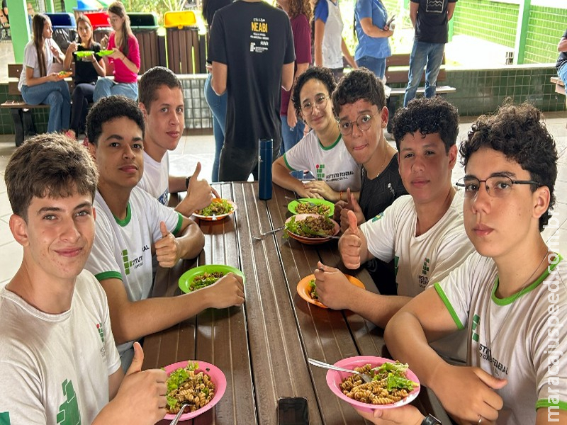 IFMS inicia oferta de alimentação escolar no Campus Jardim IFMS inicia oferta de alimentação escolar no Campus Jardim