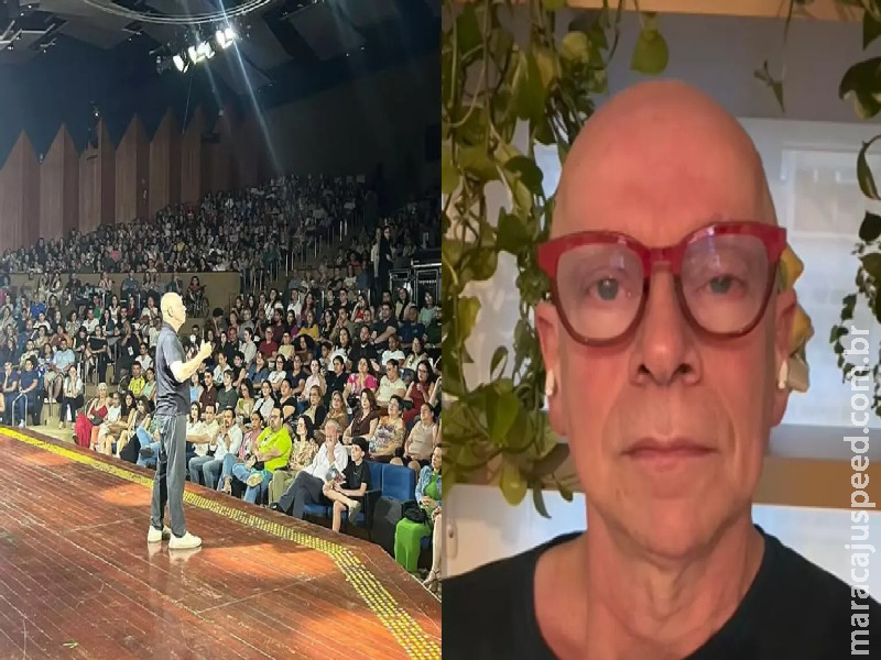 Leandro Karnal se posiciona e diz o que achou da Bienal Pantanal em Campo Grande: ‘o público era…’