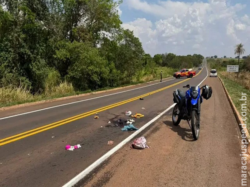 Mulher tem perna amputada e criança de 4 anos fica ferida em grave acidente com caminhão em MS Mulher tem perna amputada e criança de 4 anos fica ferida em grave acidente com caminhão em MS