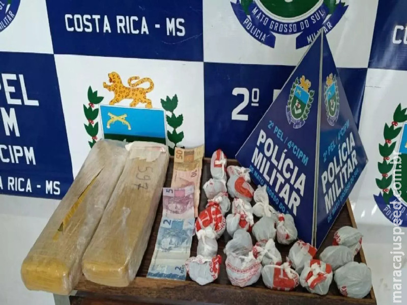 Polícia encontra maconha na geladeira e casal é preso por tráfico de drogas em MS