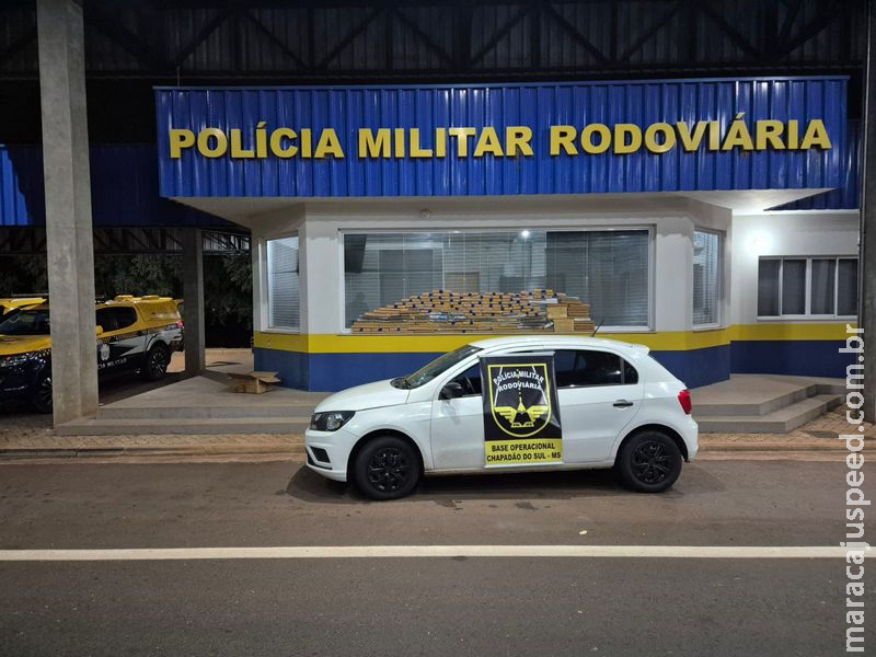 Polícia Militar Rodoviária prende homem por tráfico de drogas em Chapadão do Sul Polícia Militar Rodoviária prende homem por tráfico de drogas em Chapadão do Sul