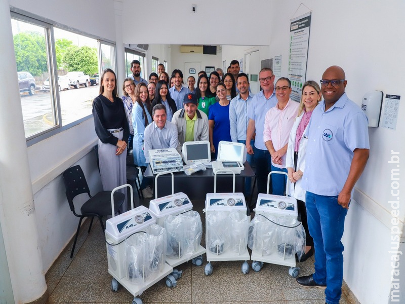 Prefeitura de Maracaju entrega novos equipamentos ao Hospital Soriano Corrêa da Silva por meio de emenda impositiva do Legislativo Prefeitura de Maracaju entrega novos equipamentos ao Hospital Soriano Corrêa da Silva por meio de emenda impositiva do Legislativo
