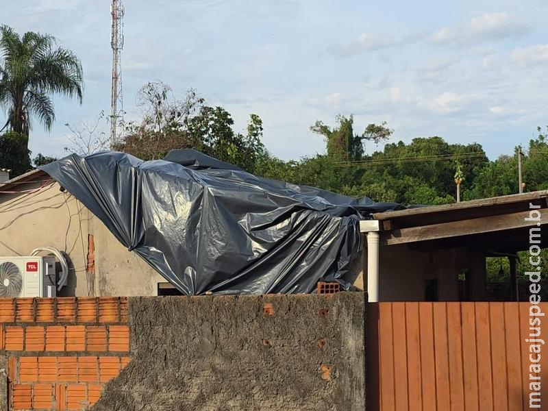 Prefeitura de Maracaju presta suporte às famílias afetadas pelas fortes chuvas da quinta-feira (16)