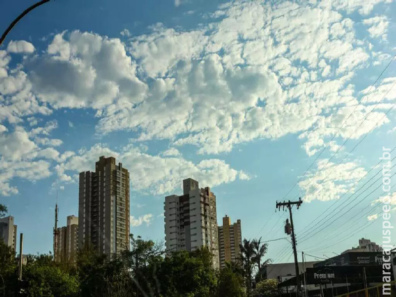Quinta-feira será de tempo firme e calor de 40°C em Mato Grosso do Sul Quinta-feira será de tempo firme e calor de 40°C em Mato Grosso do Sul