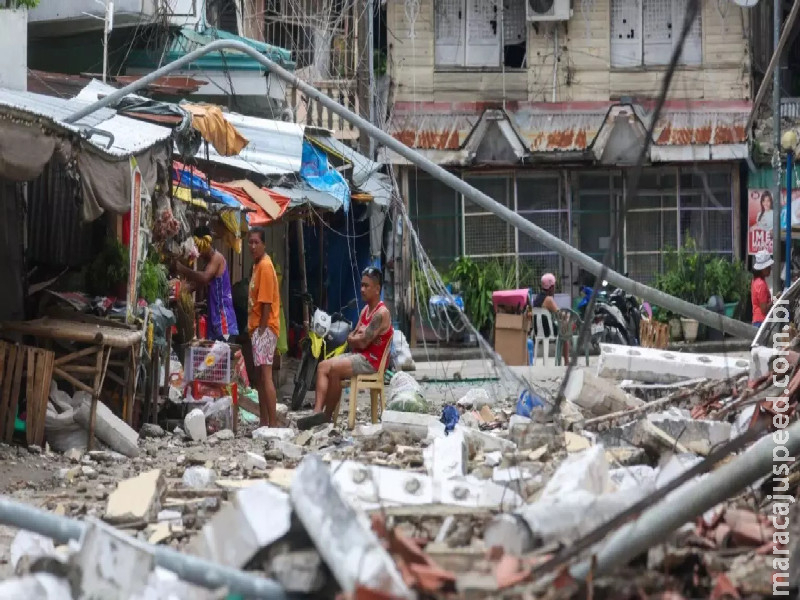 Terremoto de magnitude 6,9 deixa mais de 60 mortos nas Filipinas