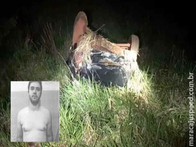 Traficante morre após ser jogado para fora de caminhonete em acidente na fronteira