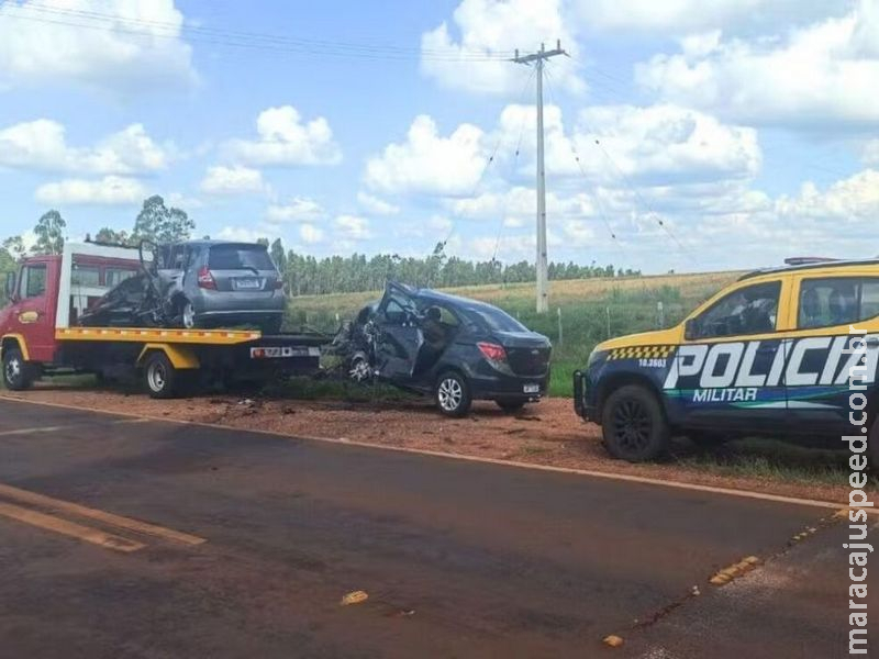 Acidente grave em rodovia de MS deixa três mortos em Ponta Porã