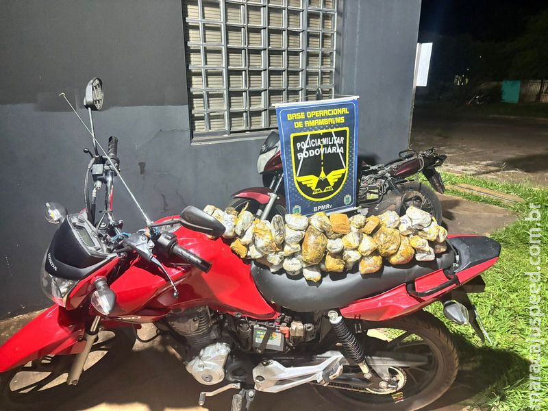 BPMRv apreende mais de 11 kg de haxixe marroquino durante fiscalização na MS-289