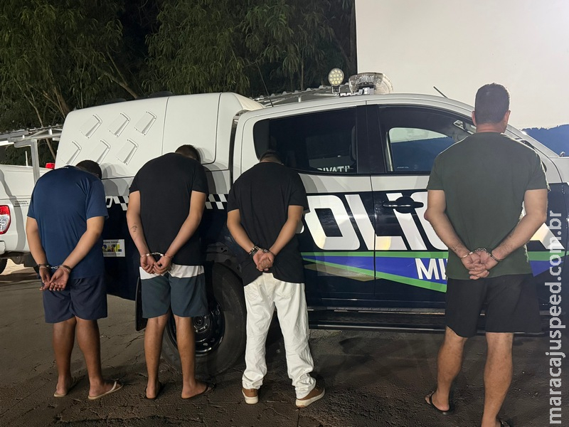 Guia Lopes da Laguna : Grupo é detido após ameaçar mulheres por cobranças de dívidas