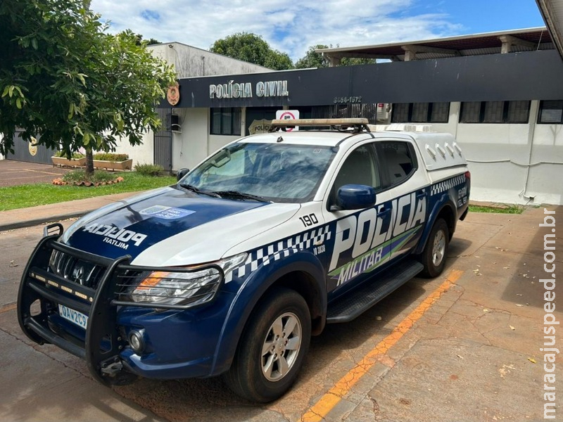 Homem é preso em Maracaju por agredir companheira após denúncia de vizinha