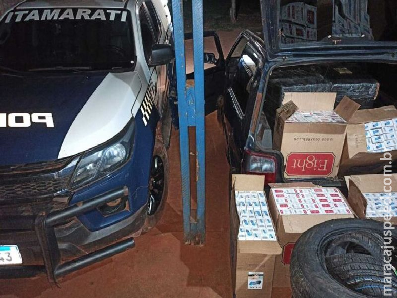 Madrugada tem sequência de apreensões de contrabando na fronteira