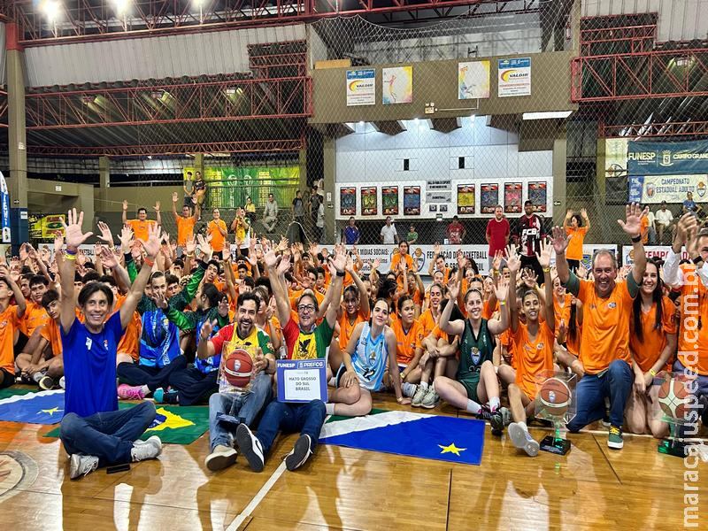 Maracaju Basquetebol Clube representa nossa cidade nas finais do JAMS/Basquetebol em Três Lagoas