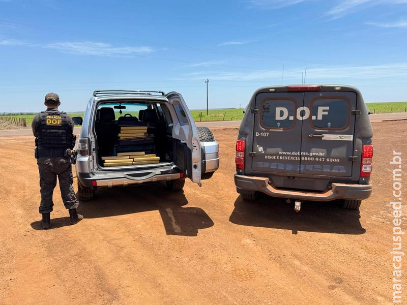 Maracaju: DOF apreende mais de 70 quilos de drogas que seriam entregues em Campo Grande