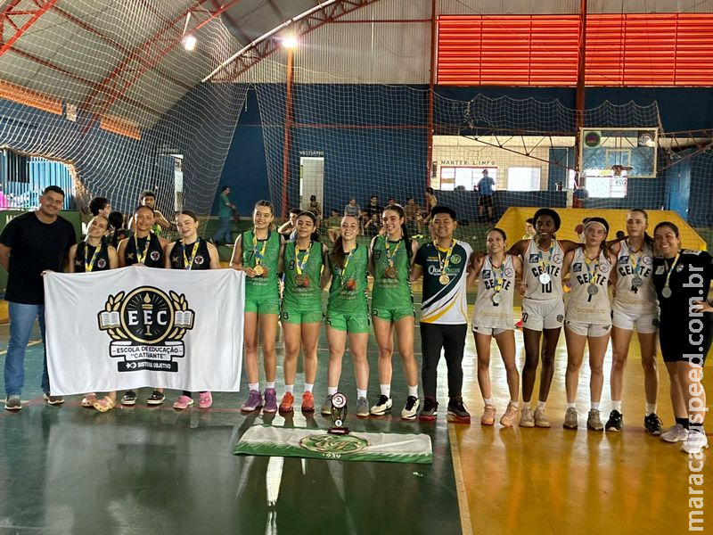 Maracaju foi palco da grande final do Circuito Estadual de Basquete Escolar 3x3