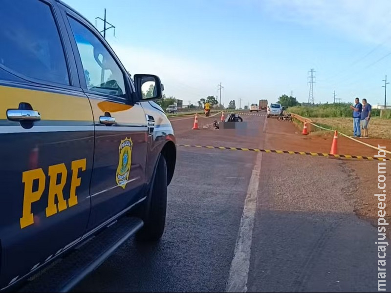 Motociclista de 20 anos morre após bater na traseira de carreta na BR-163