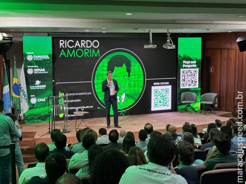 MS Agro 2025: economia, projeções e confiança marcam evento com Ricardo Amorim