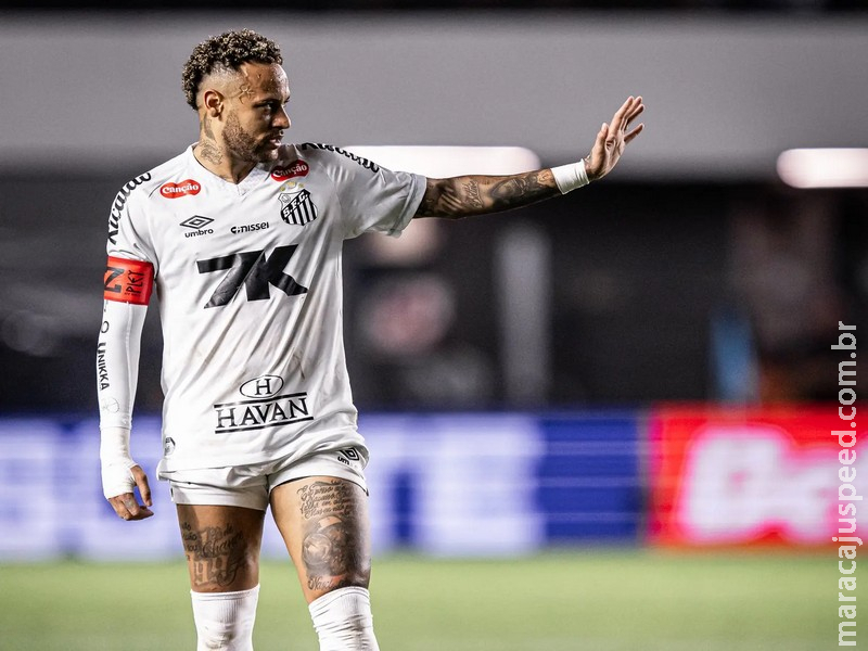 Neymar volta a completar uma partida e renova esperanças do Santos para reta final do Brasileirão