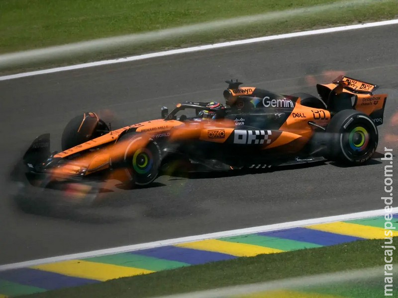 Norris será pole position da sprint do GP de São Paulo e Bortoleto larga em 14°; veja grid