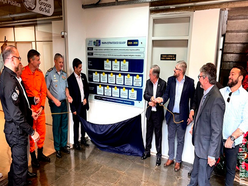 Novo mapa estratégico projeta a segurança pública de Mato Grosso do Sul até 2030