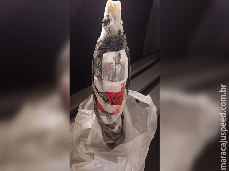 PM reformada é presa ao preparar ataque com coquetel molotov no Danúbio Azul 