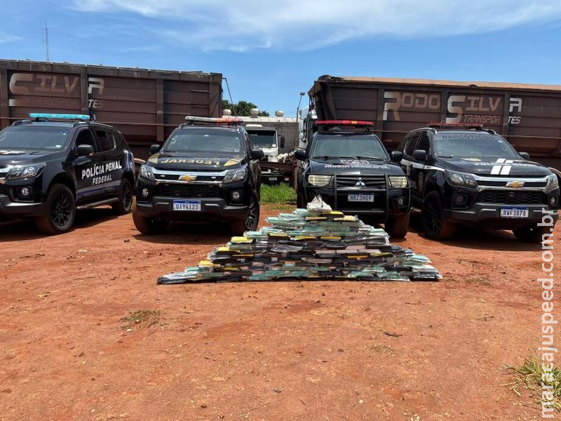 Polícia faz mais uma apreensão de cocaína em caminhão com minério