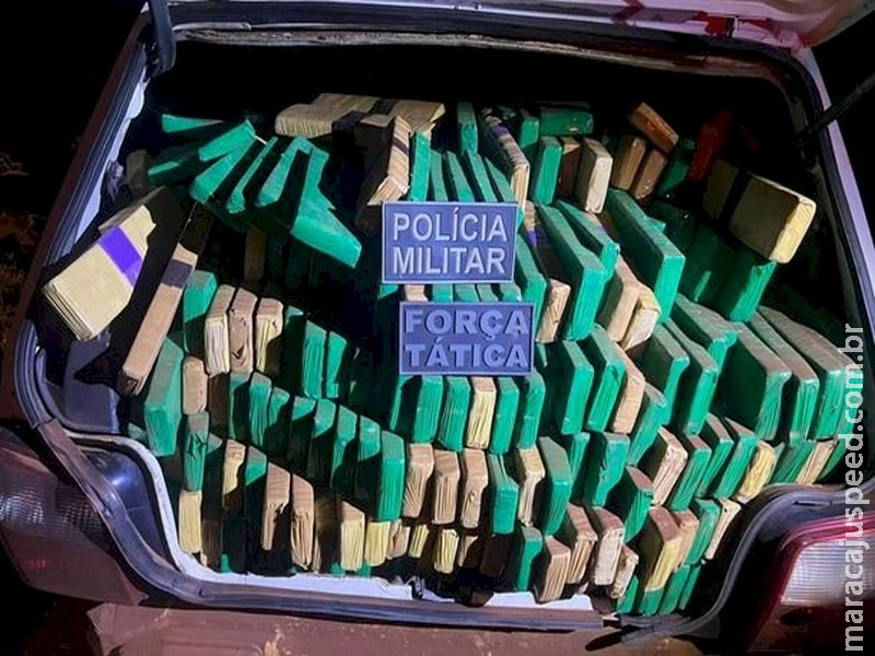 Polícia Militar apreende mais de 640 quilos de drogas na zona rural de Juti