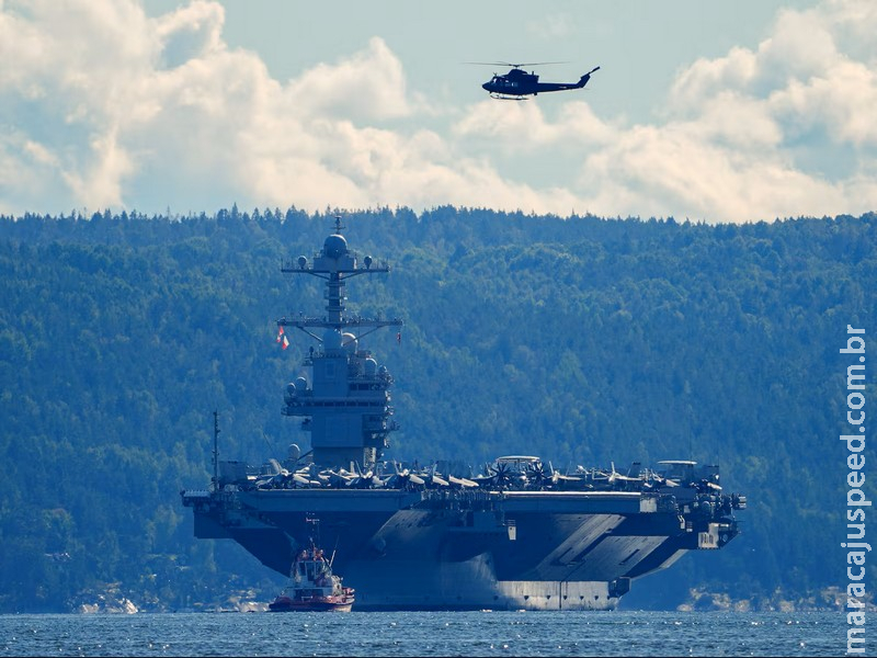 Porta-aviões dos EUA se desloca para região da América Latina e aumenta tensões com Venezuela