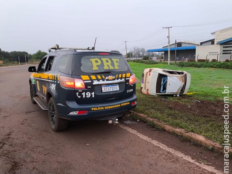 PRF apreende 1,3 tonelada de maconha após tentativa de fuga em Campo Grande (MS)