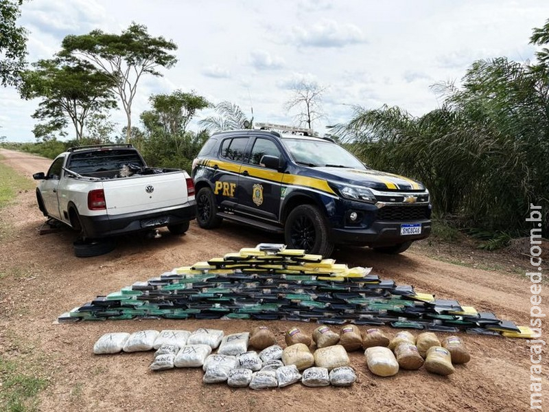 PRF apreende 152 Kg de drogas em Corumbá (MS)