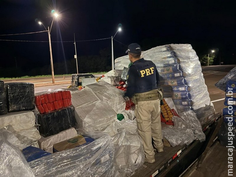 PRF apreende 2,7 toneladas de maconha em Rio Brilhante (MS)