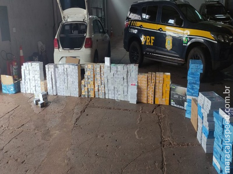 PRF apreende carga de celulares em Maracaju