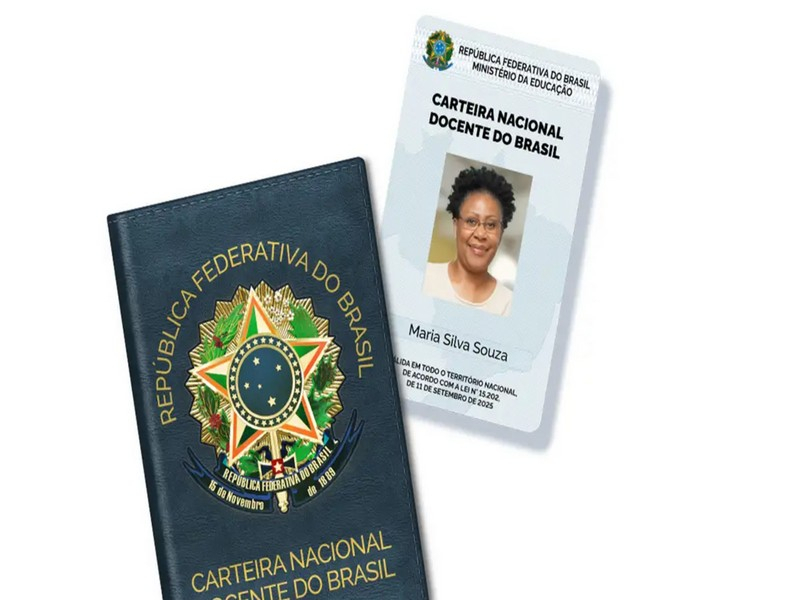 Professores já podem solicitar a Carteira Nacional Docente do Brasil (CNDB)