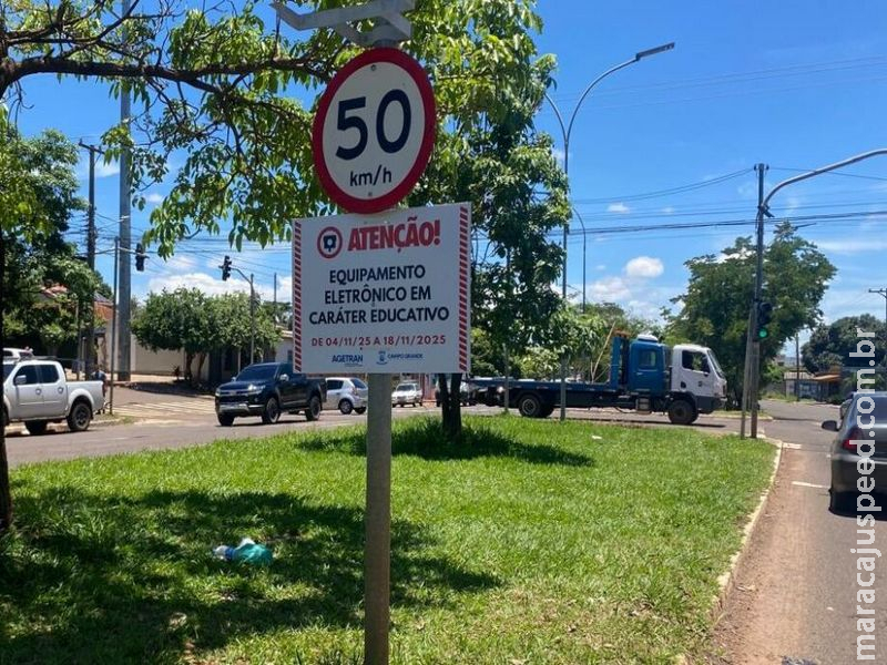 Radares de Campo Grande voltam a multar amanhã (19)