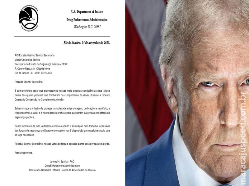 Veja o que diz a carta enviada pelo governo Trump sobre a megaoperação no Rio