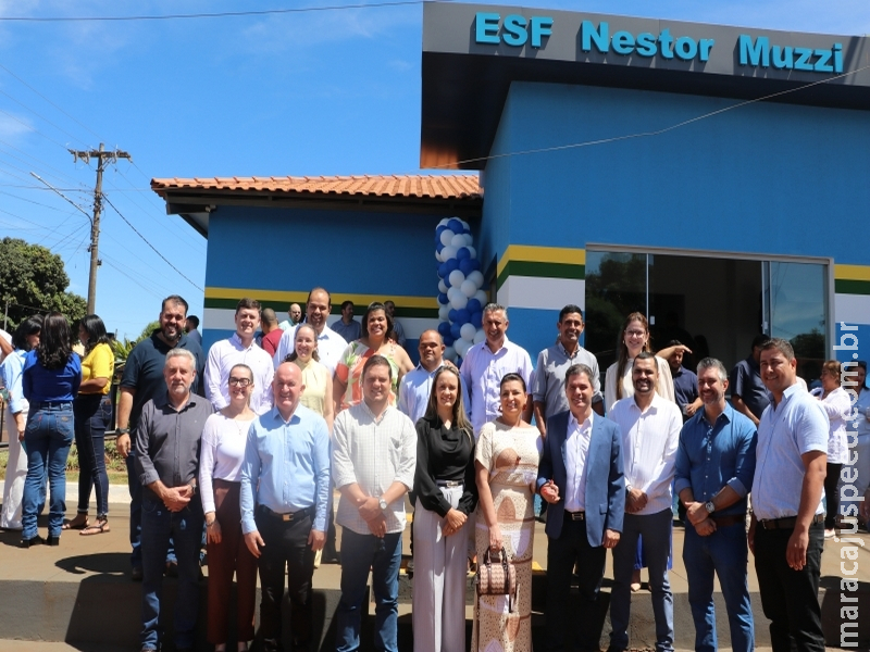 Vereadores participam da Inauguração da reforma e ampliação da Unidade de Saúde Nestor Ferreira Muzzi