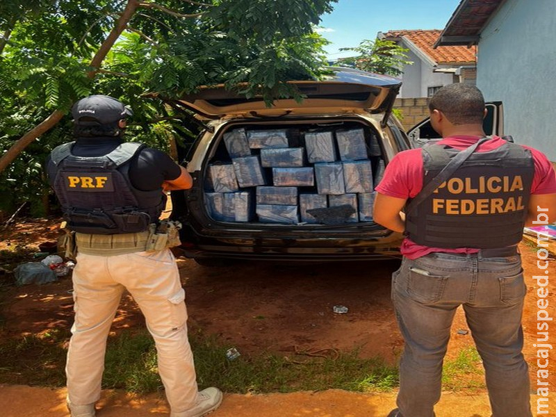 Ação conjunta apreende 1,5 tonelada de maconha e recupera veículo em Itaquiraí (MS)