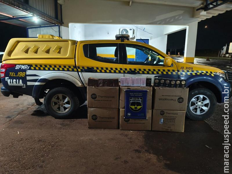 BPMRv apreende perfumes irregulares durante fiscalização em Nova Casa Verde