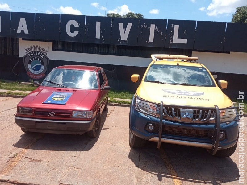 BPMRv recupera Fiat Uno furtado e apreende grupo com quatro adolescentes que voltava de viagem a SP